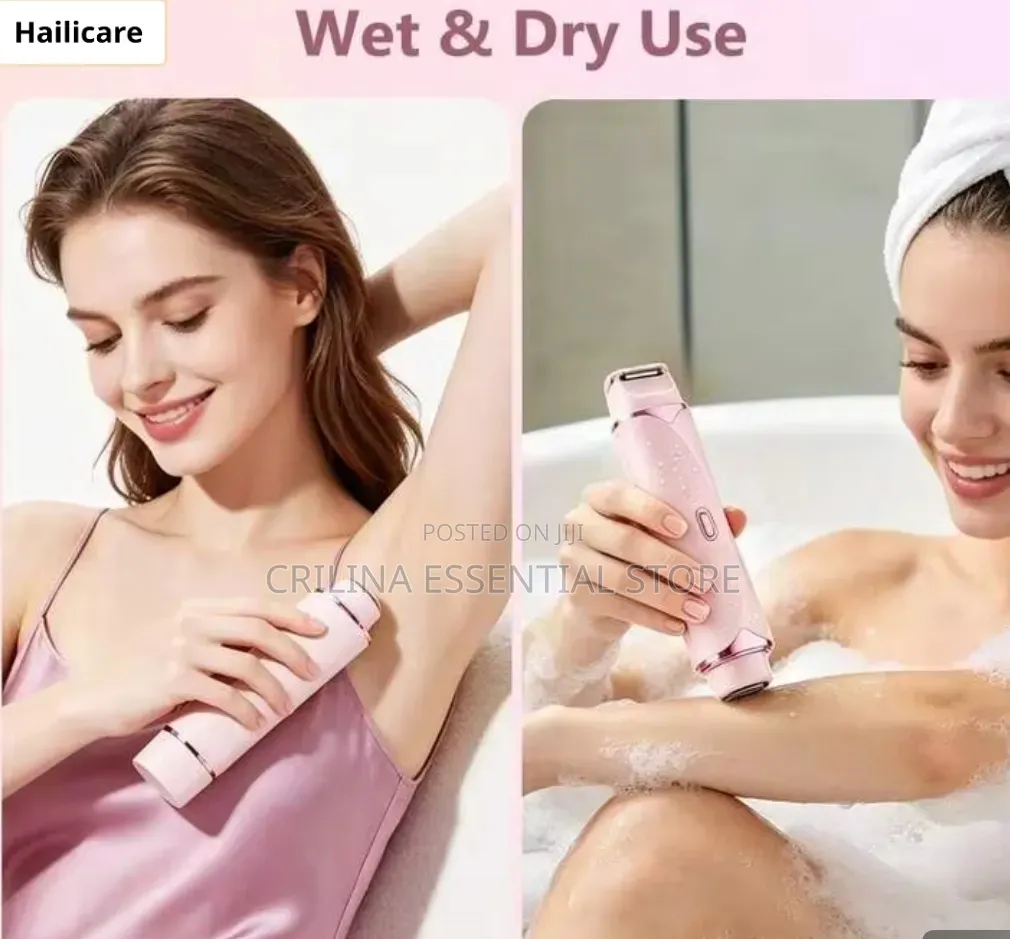 2-in-1 Rechargeable Electric Shaver and Bikini Trimmer