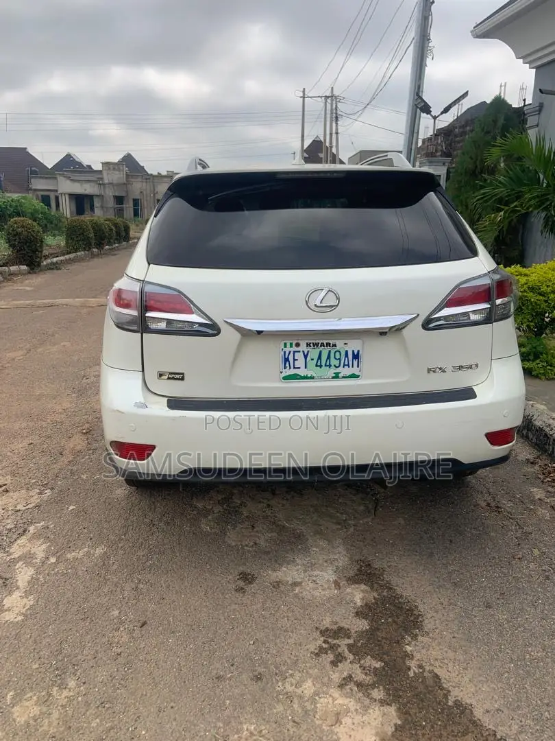 Lexus RX 350 F Sport AWD 2014 White