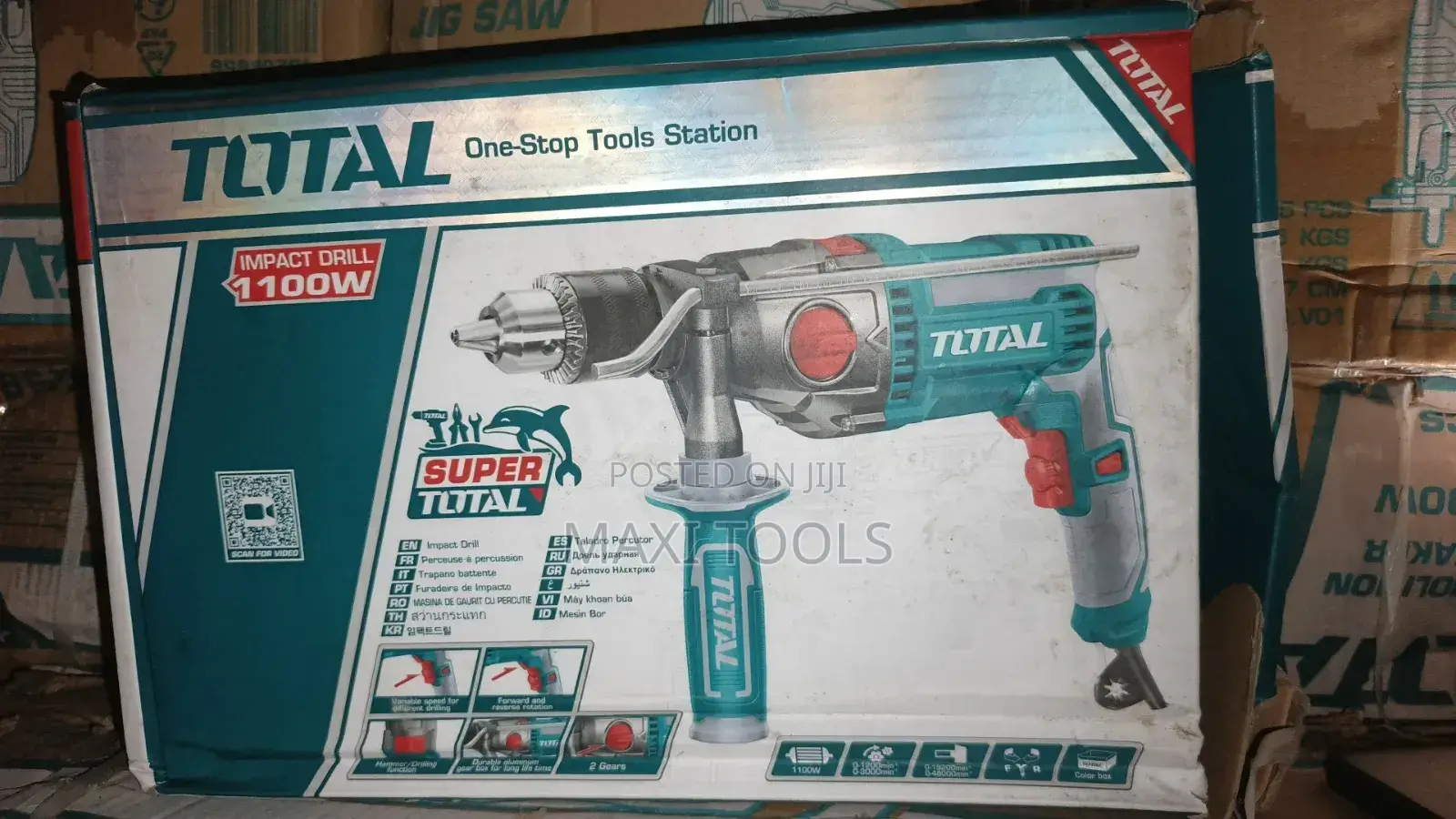 TOTAL Industrial Impact Drill 1100Watt