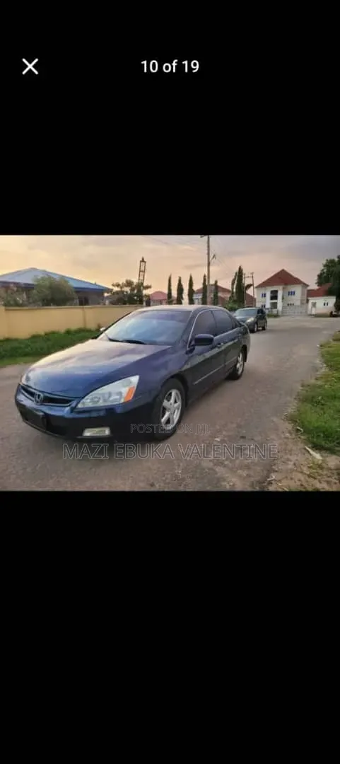 Honda Accord 2007 Blue