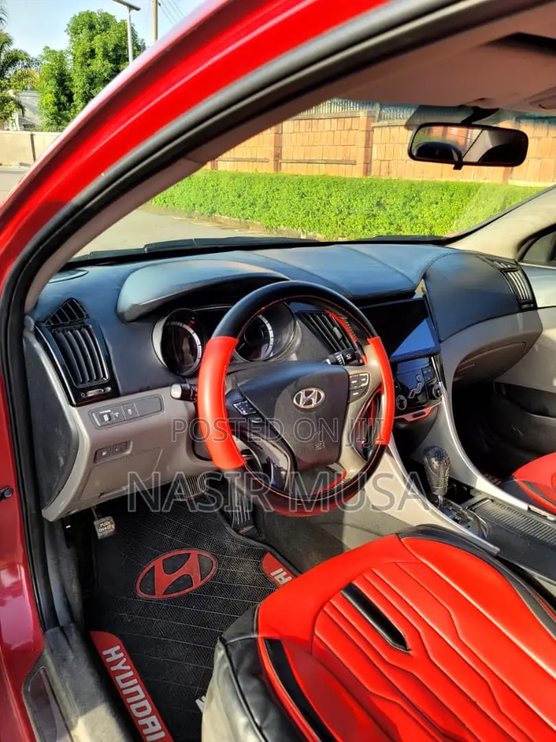 Hyundai Sonata 2015 Red