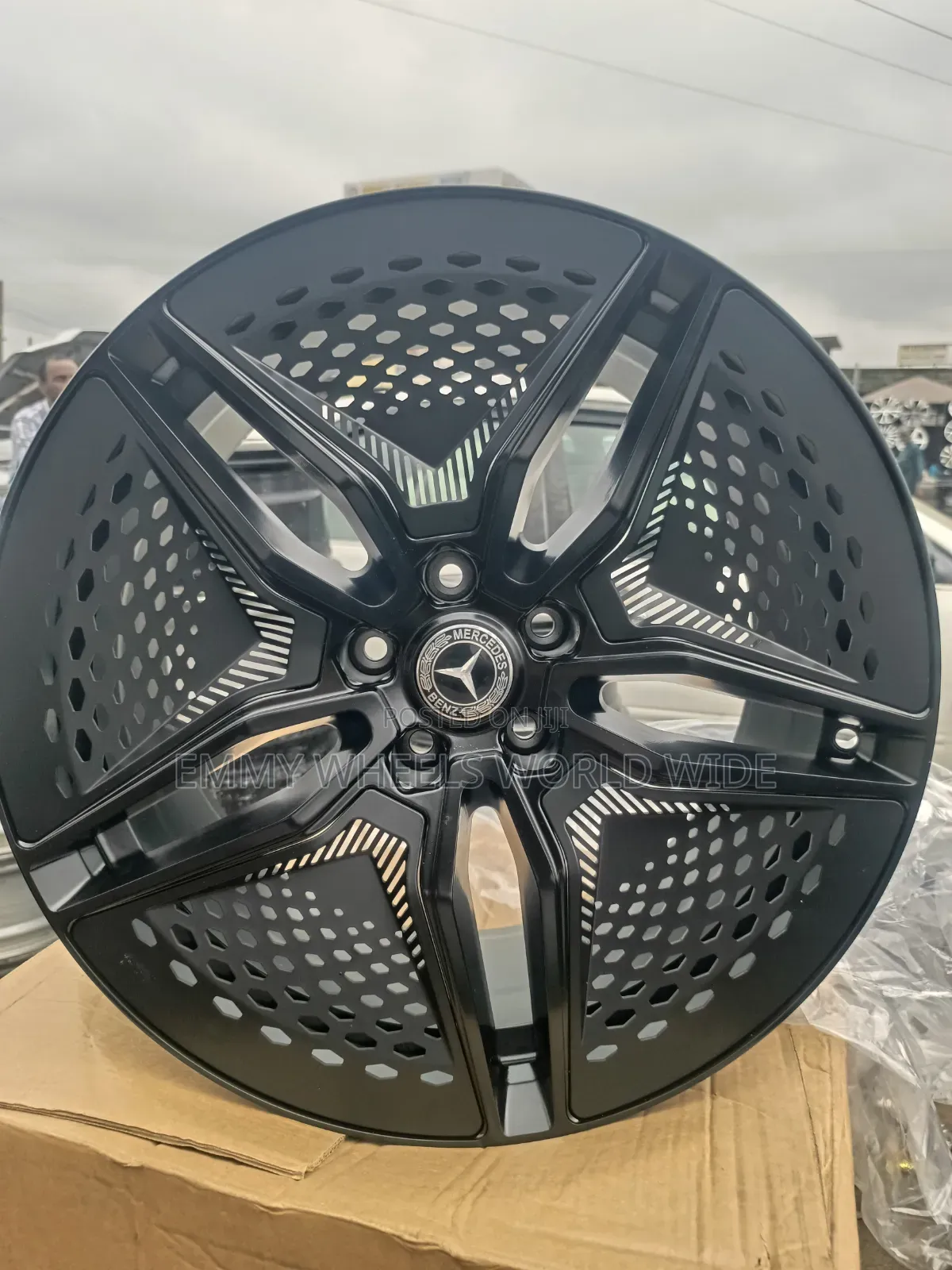 19inches Rocket Design All Black Suitable forbM/benz Ml 350 ,Glc GLK