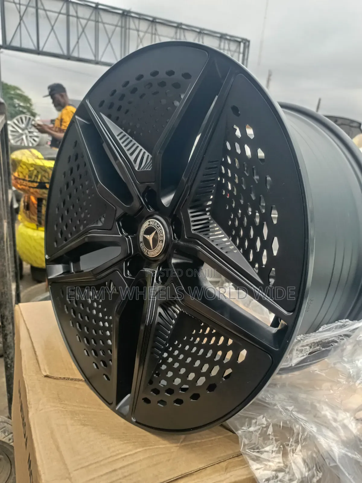 19inches Rocket Design All Black Suitable forbM/benz Ml 350 ,Glc GLK