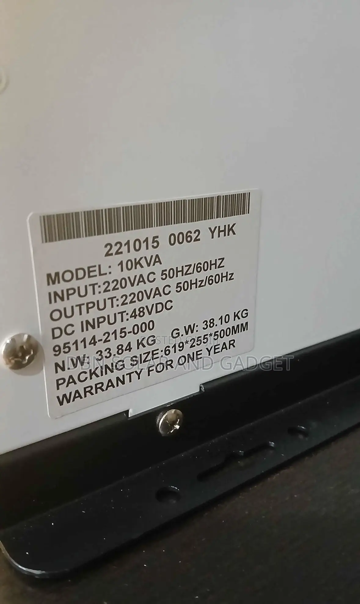 10kva 48v Yohako Non Hybrid Inverter Available in Stock Good Quality