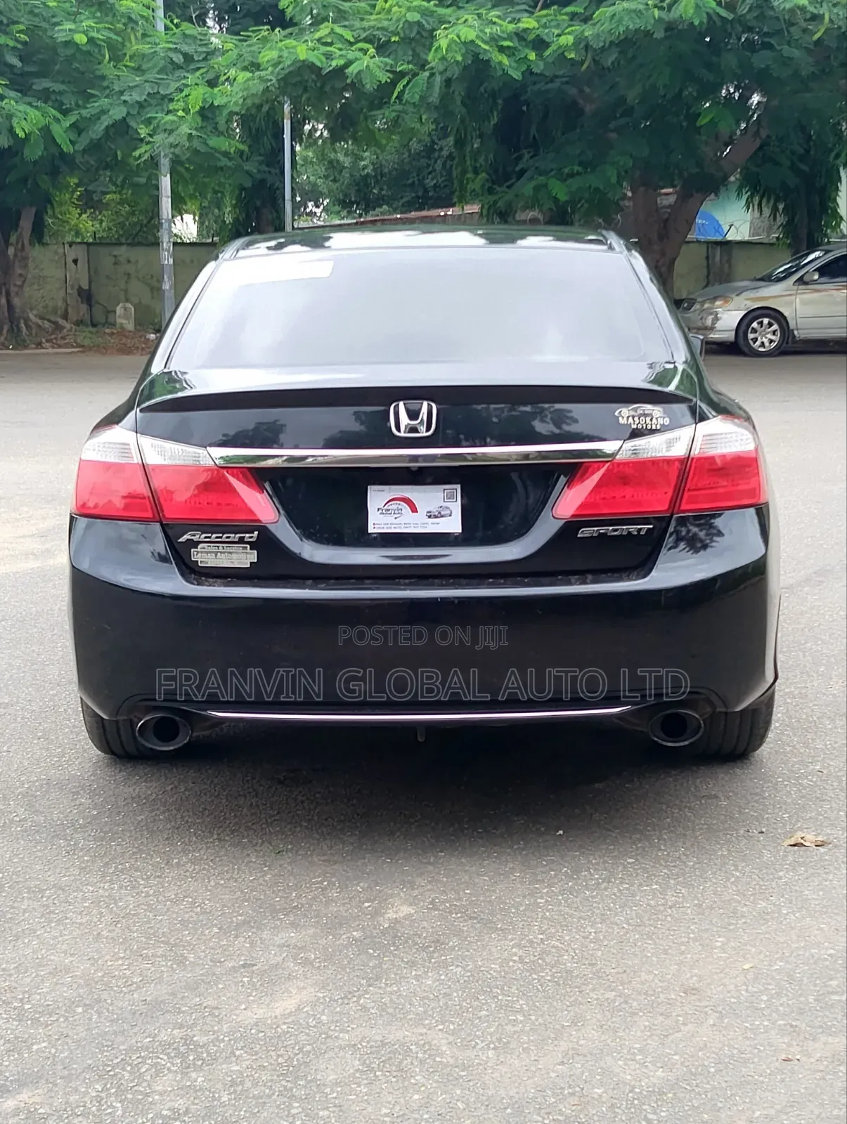 Honda Accord Sport 4dr Sedan (2.4L 4cyl 6M) 2014 Black