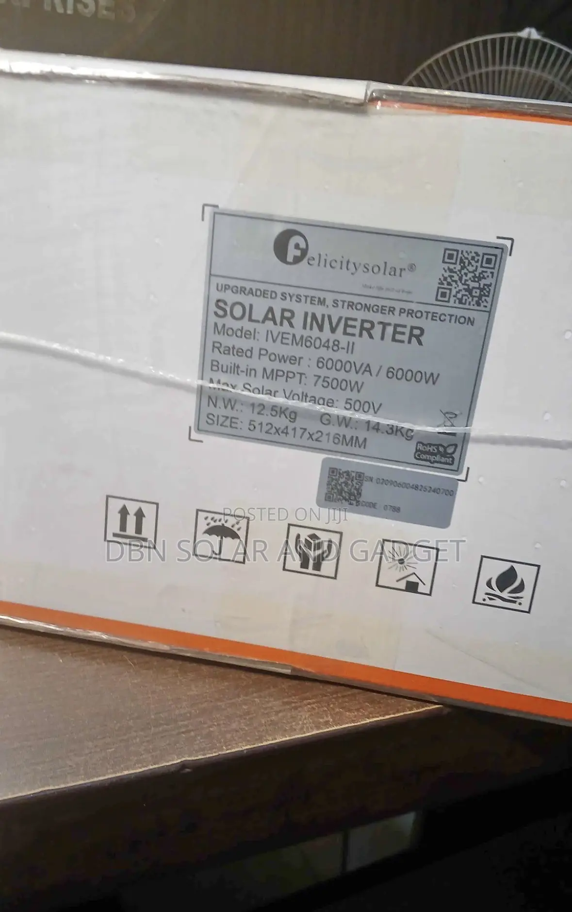 6kva 48v Felicity Solar Hybrid Inverter Very Good Quality