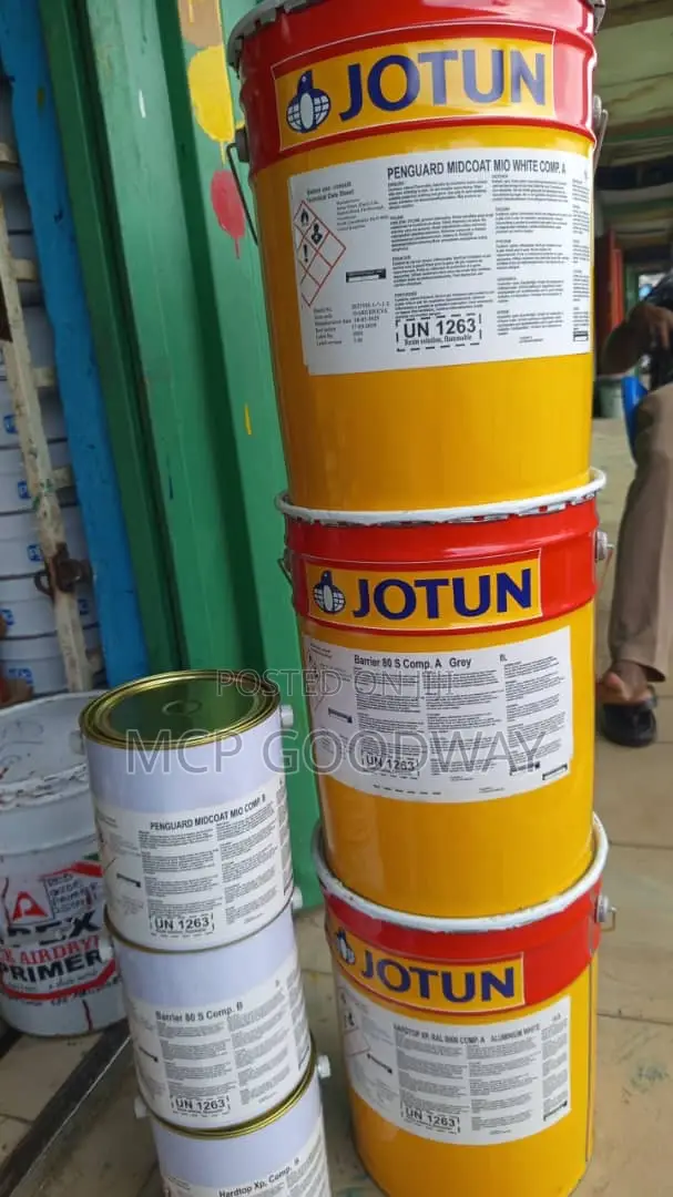 Jotun Jotatemp 210 Top Coat Alluminium White Black Marine Paint