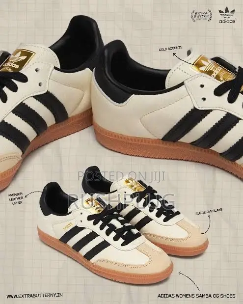 New Adidas Samba Og Crème