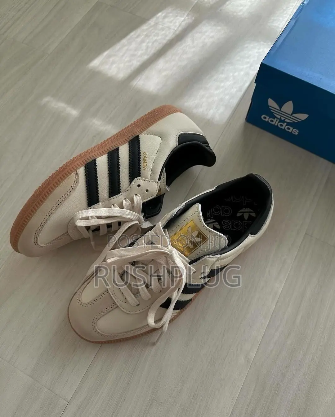 New Adidas Samba Og Crème