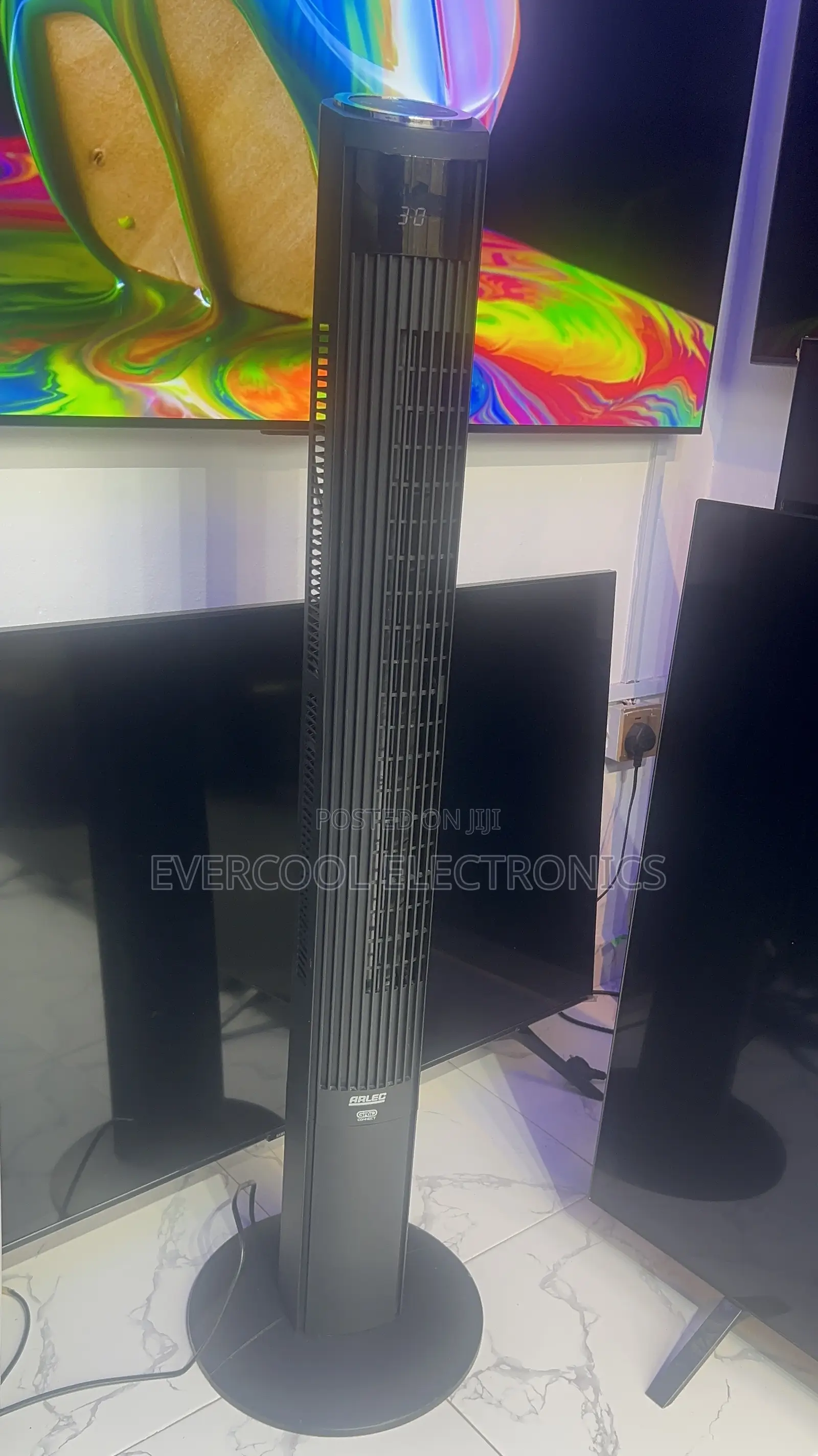 Premium 46” Smart Tower Fan – Powerful Cooling Meets Smart Convenience