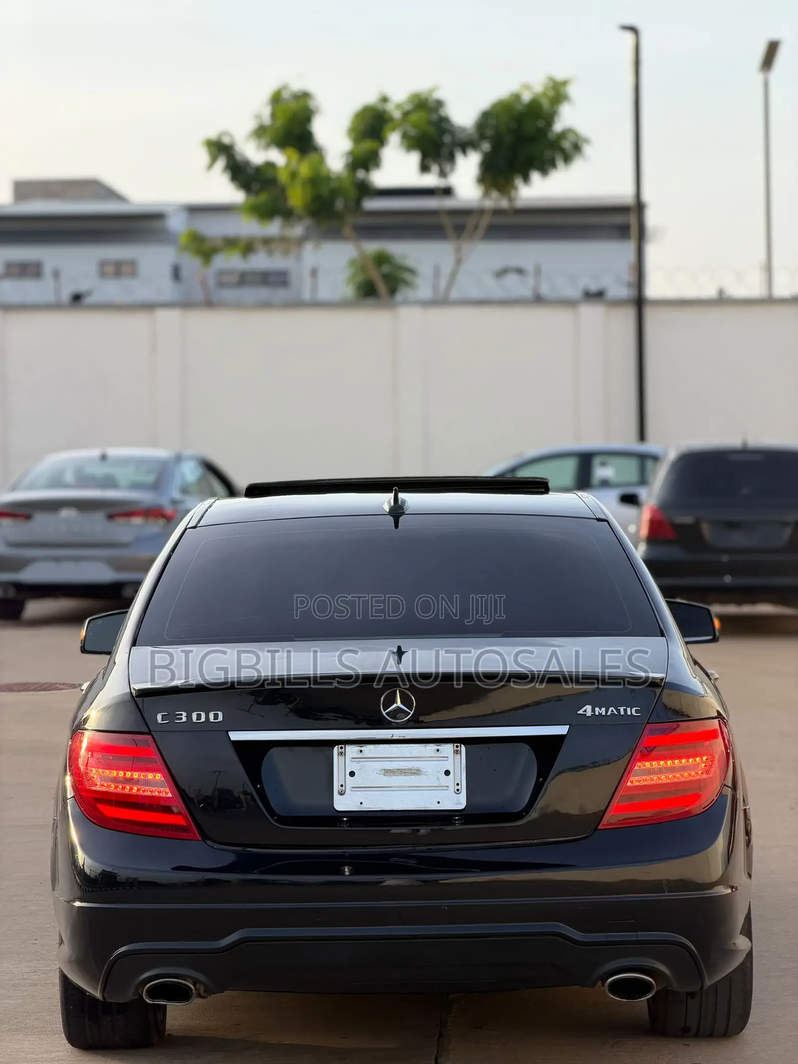 Mercedes-Benz C300 Luxury 4Matic Sedan AWD (3.5L 6cyl 7A) 2013 Black