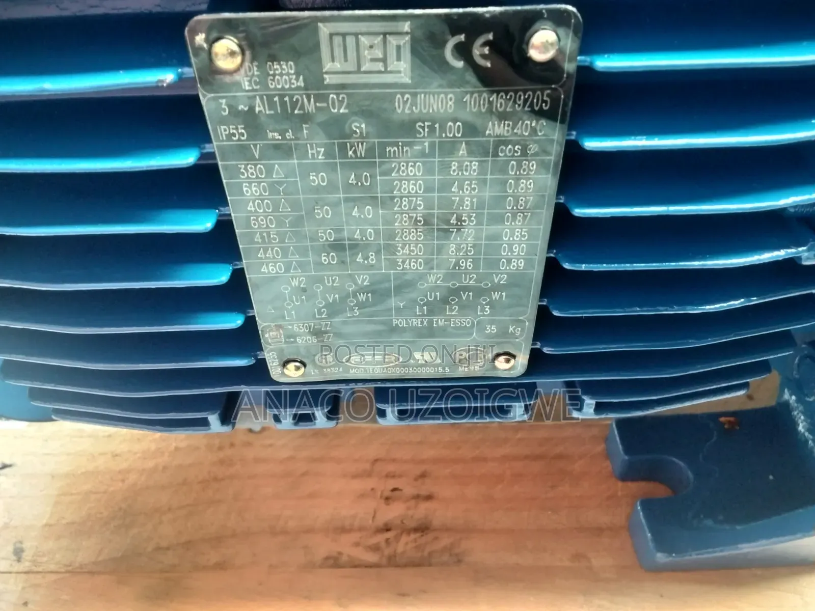 Standard 2/2 Lowara Pump Italian