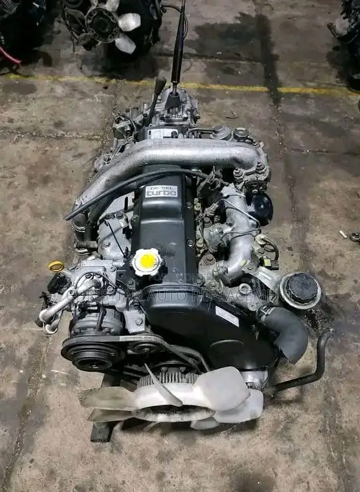 Toyota 1kz-Te 3.0L Turbo Diesel Complete Engine 5-Speed Manual Gearbox