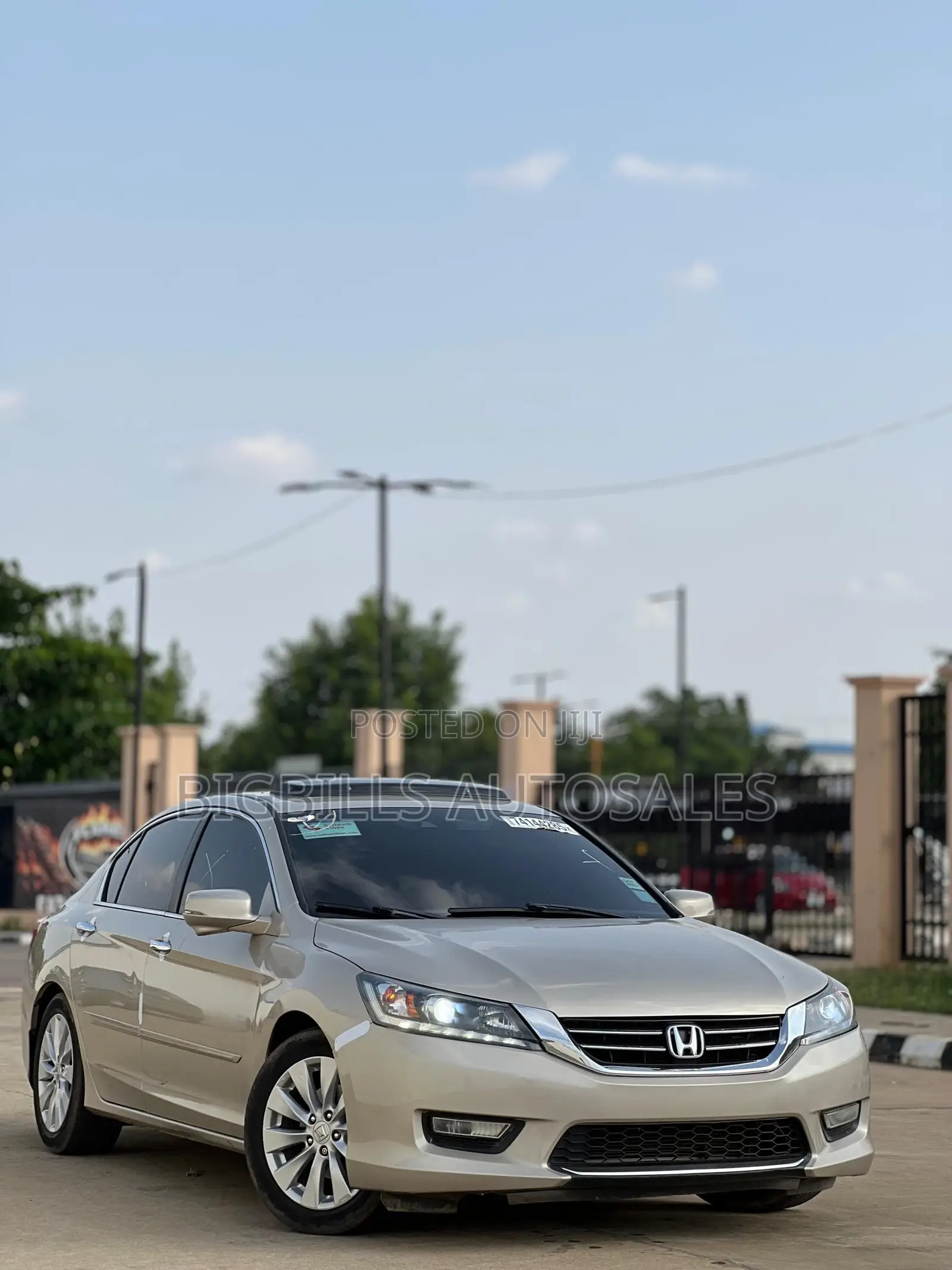 Honda Accord EX-L 4dr Sedan (2.4L 4cyl CVT) 2014 Gold