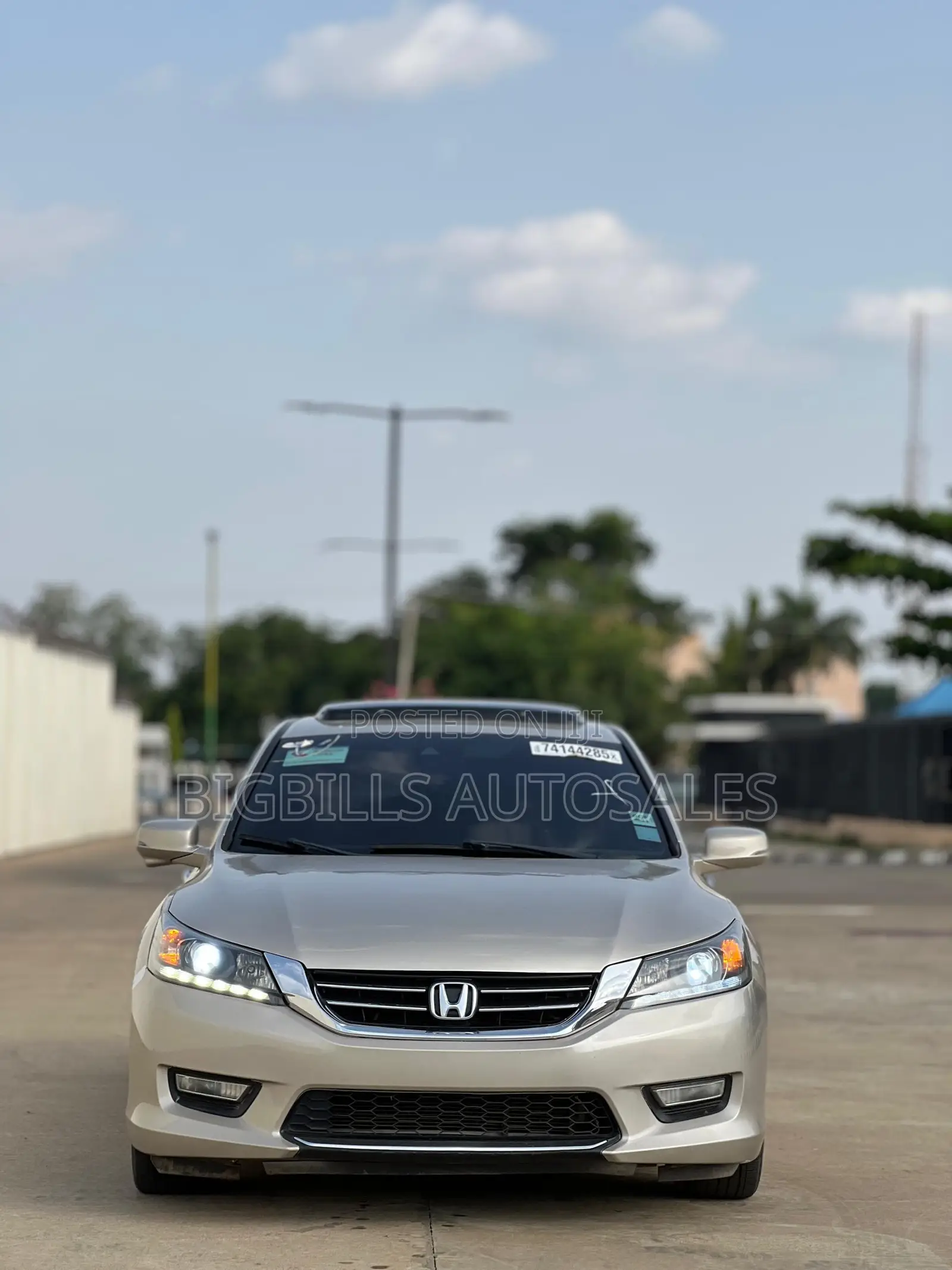 Honda Accord EX-L 4dr Sedan (2.4L 4cyl CVT) 2014 Gold