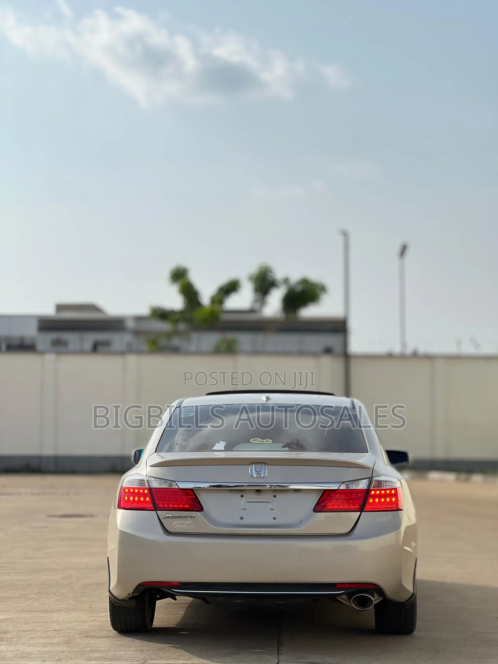 Honda Accord EX-L 4dr Sedan (2.4L 4cyl CVT) 2014 Gold