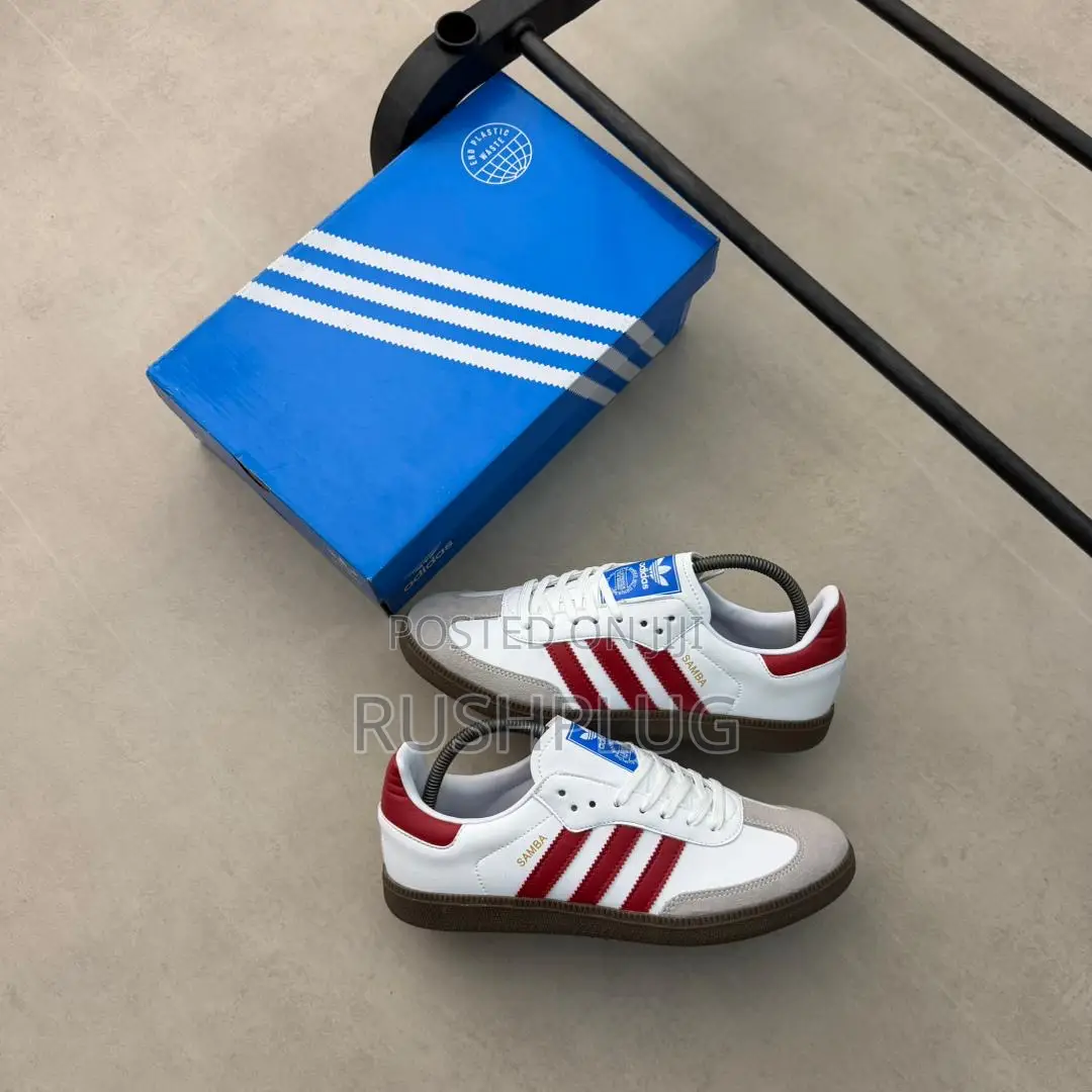 New Adidas Samba Og White/Red