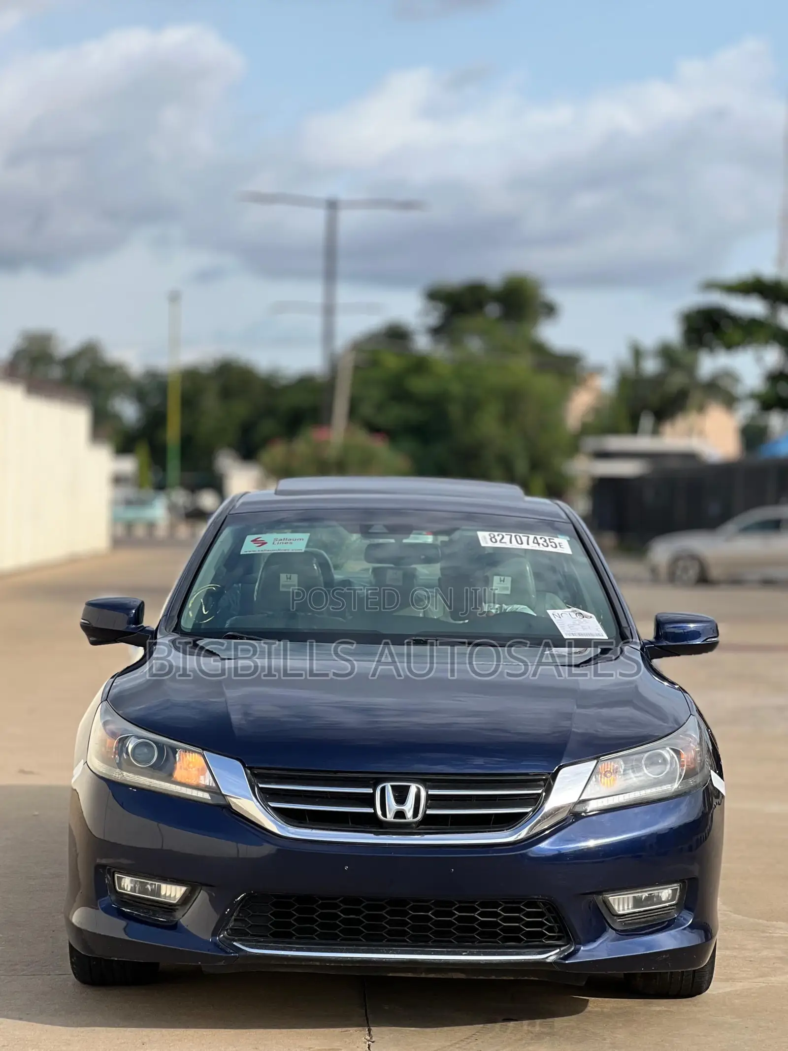 Honda Accord EX-L 4dr Sedan (2.4L 4cyl CVT) 2014 Blue