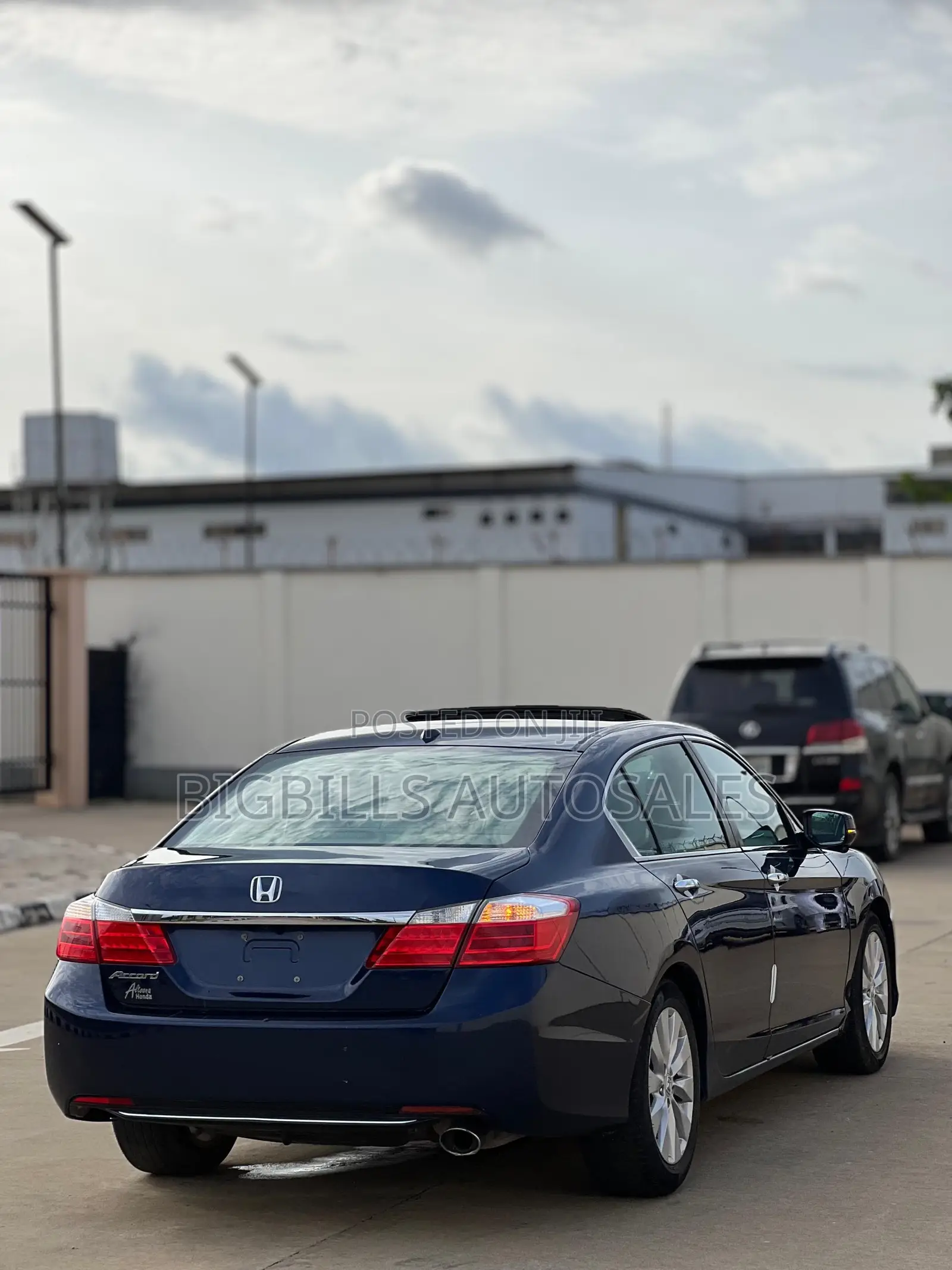 Honda Accord EX-L 4dr Sedan (2.4L 4cyl CVT) 2014 Blue