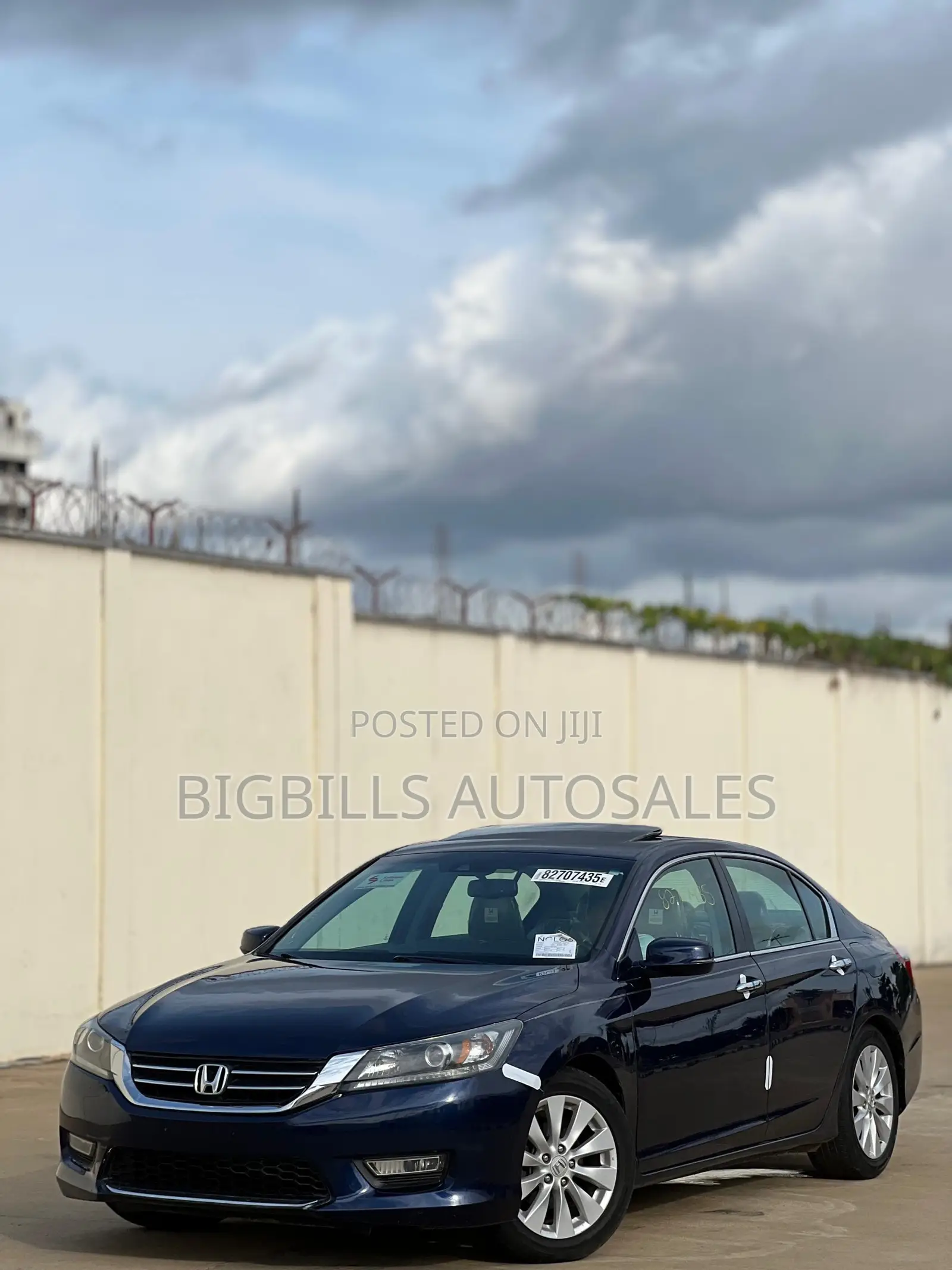 Honda Accord EX-L 4dr Sedan (2.4L 4cyl CVT) 2014 Blue