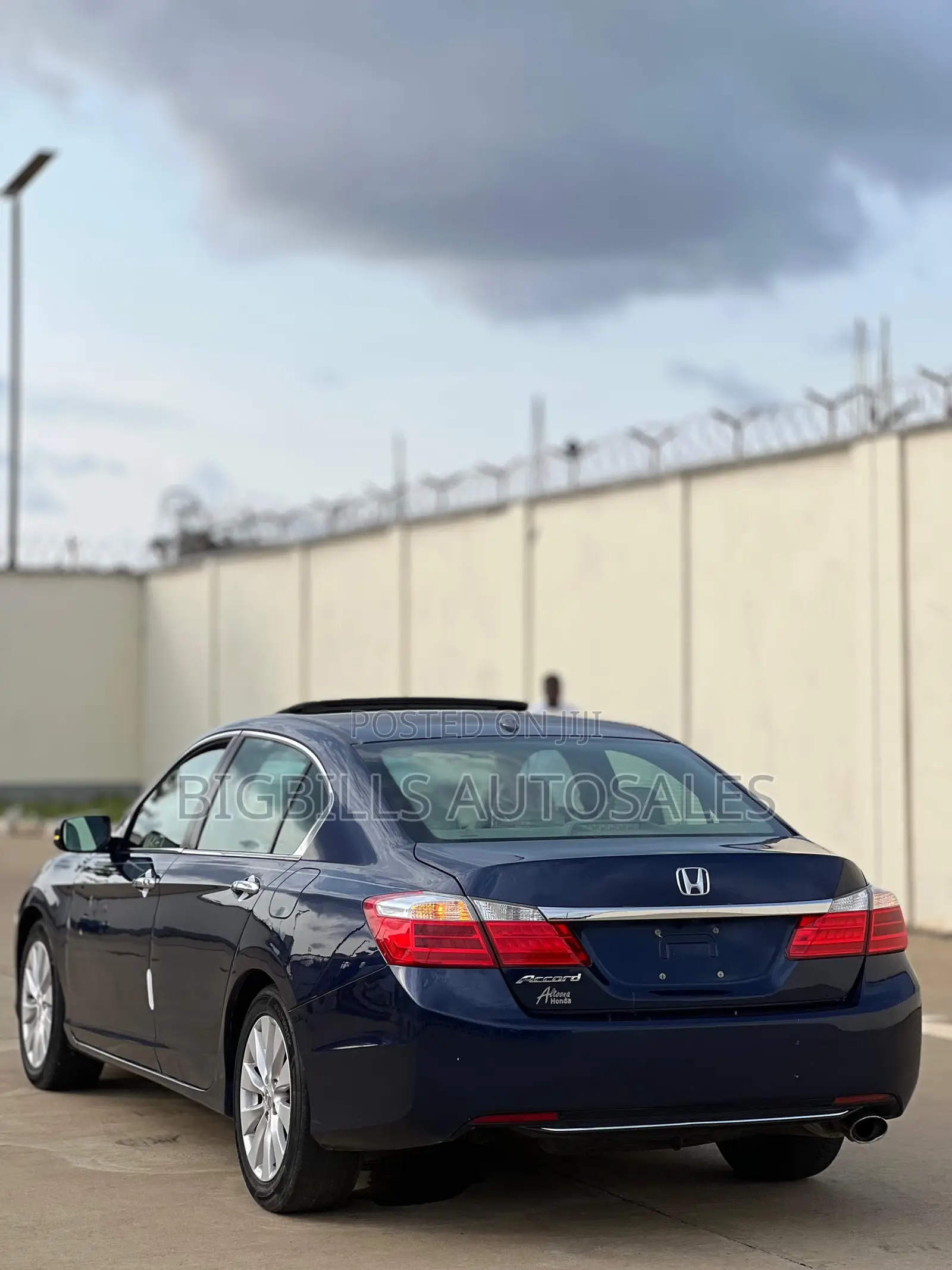 Honda Accord EX-L 4dr Sedan (2.4L 4cyl CVT) 2014 Blue