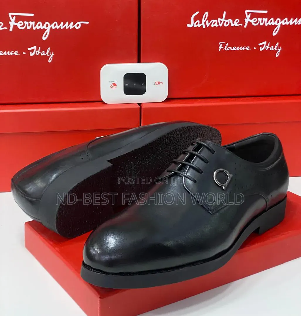 Black Ferragamo Shoes