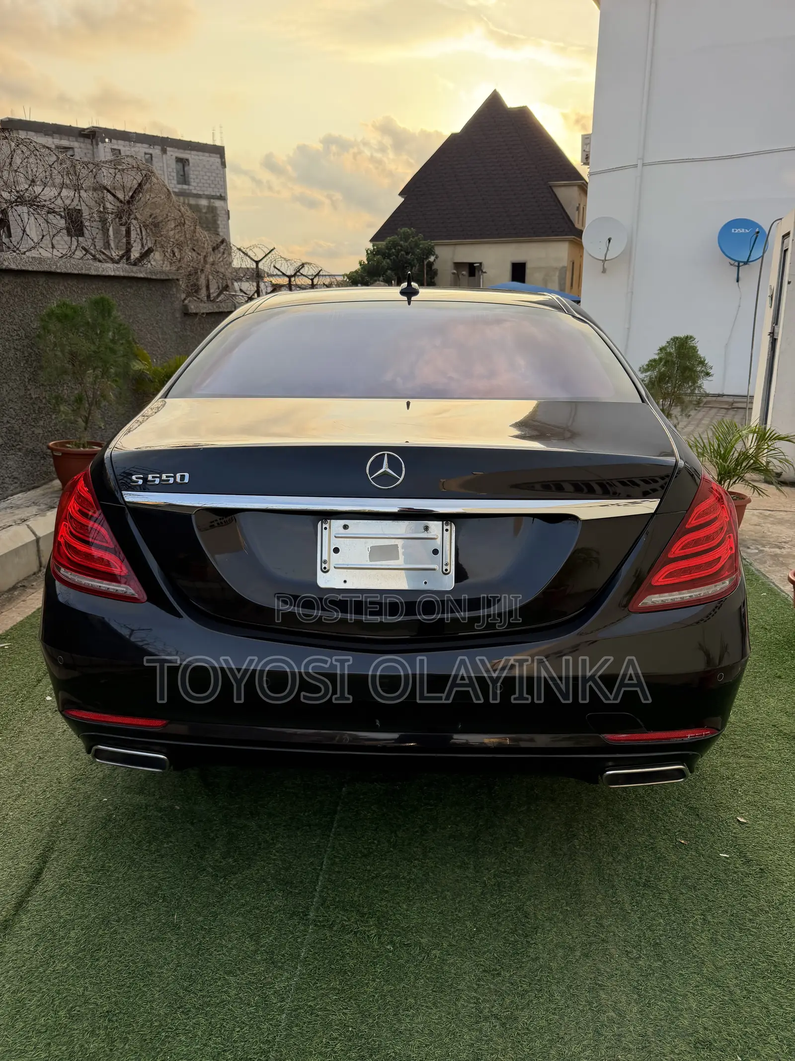 Mercedes-Benz S-Class S 550 4MATIC 2014 Black