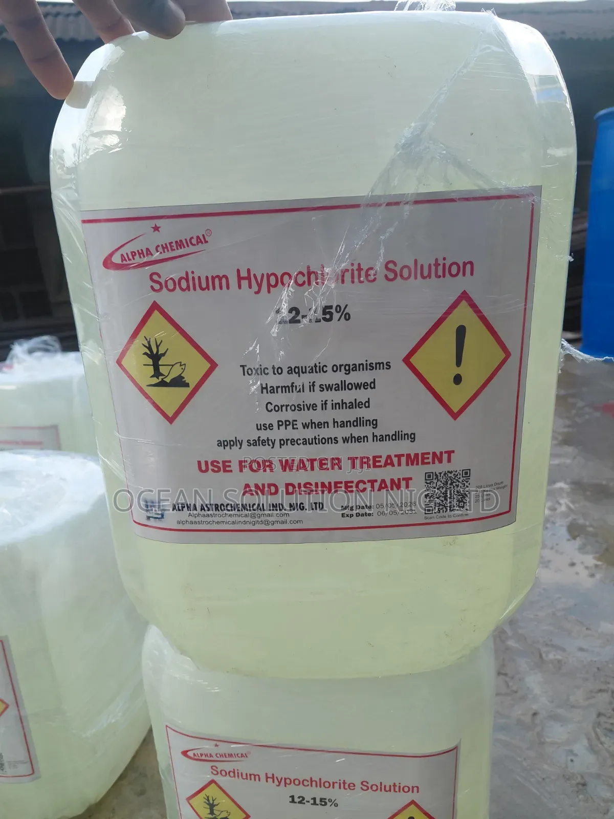 Sodium Hypochlorite SOLUTION