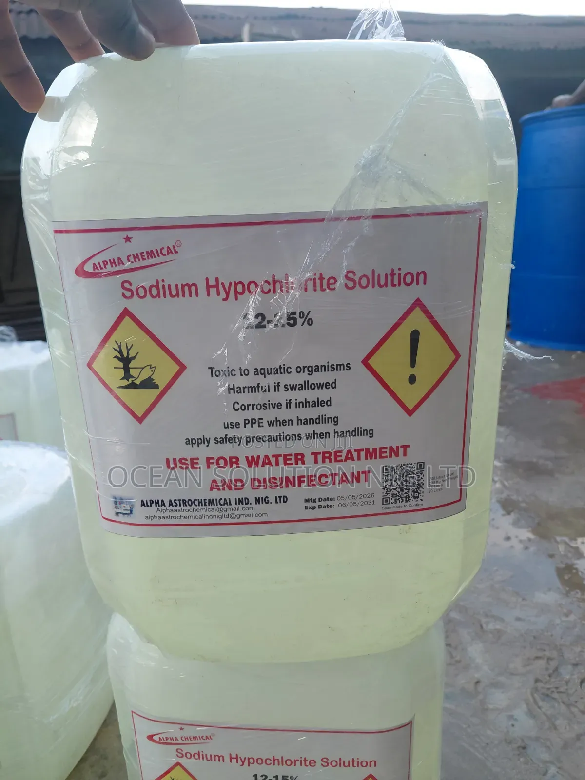 Sodium Hypochlorite SOLUTION