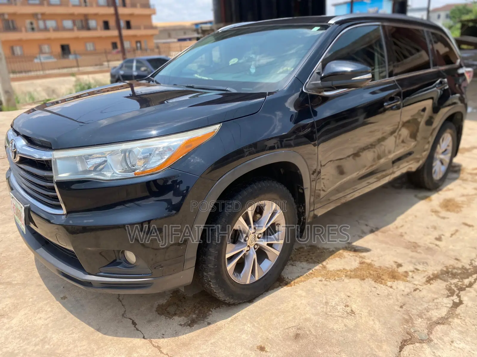 Toyota Highlander Limited 4dr SUV AWD (3.5L 6cyl 6A) 2015 Black