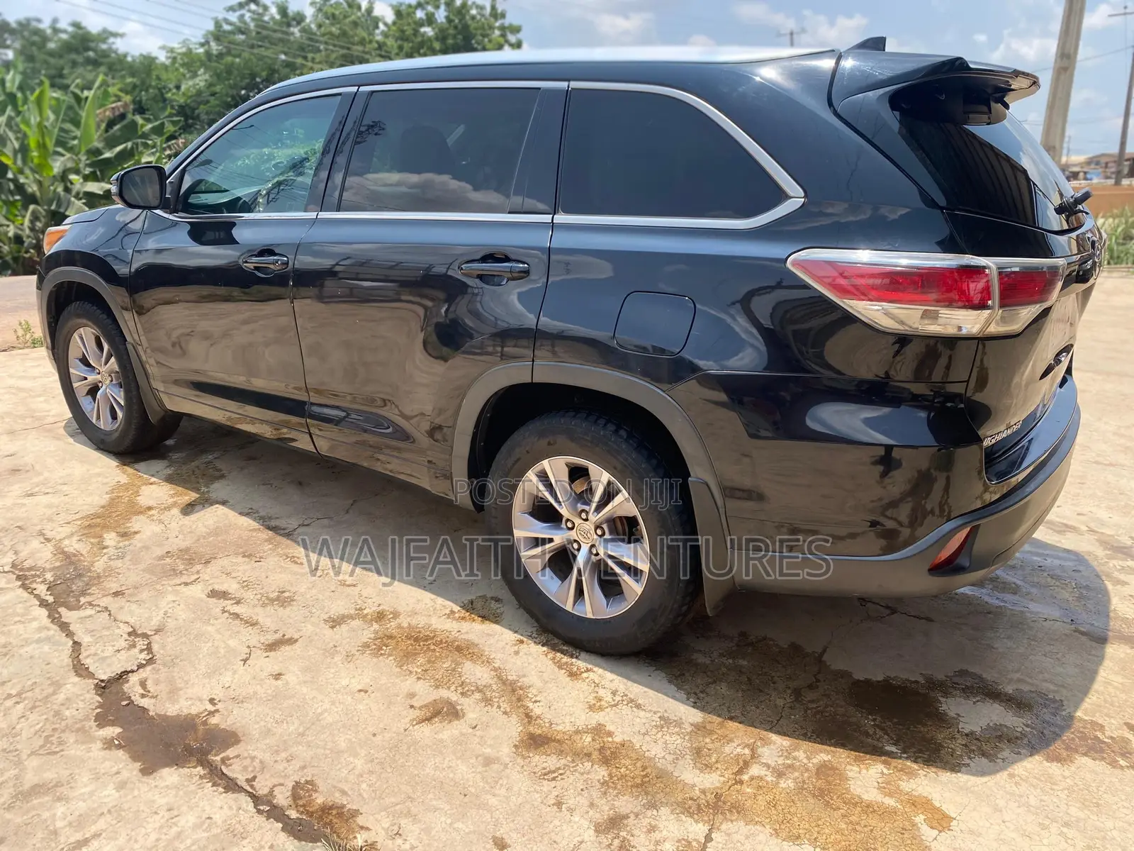 Toyota Highlander Limited 4dr SUV AWD (3.5L 6cyl 6A) 2015 Black