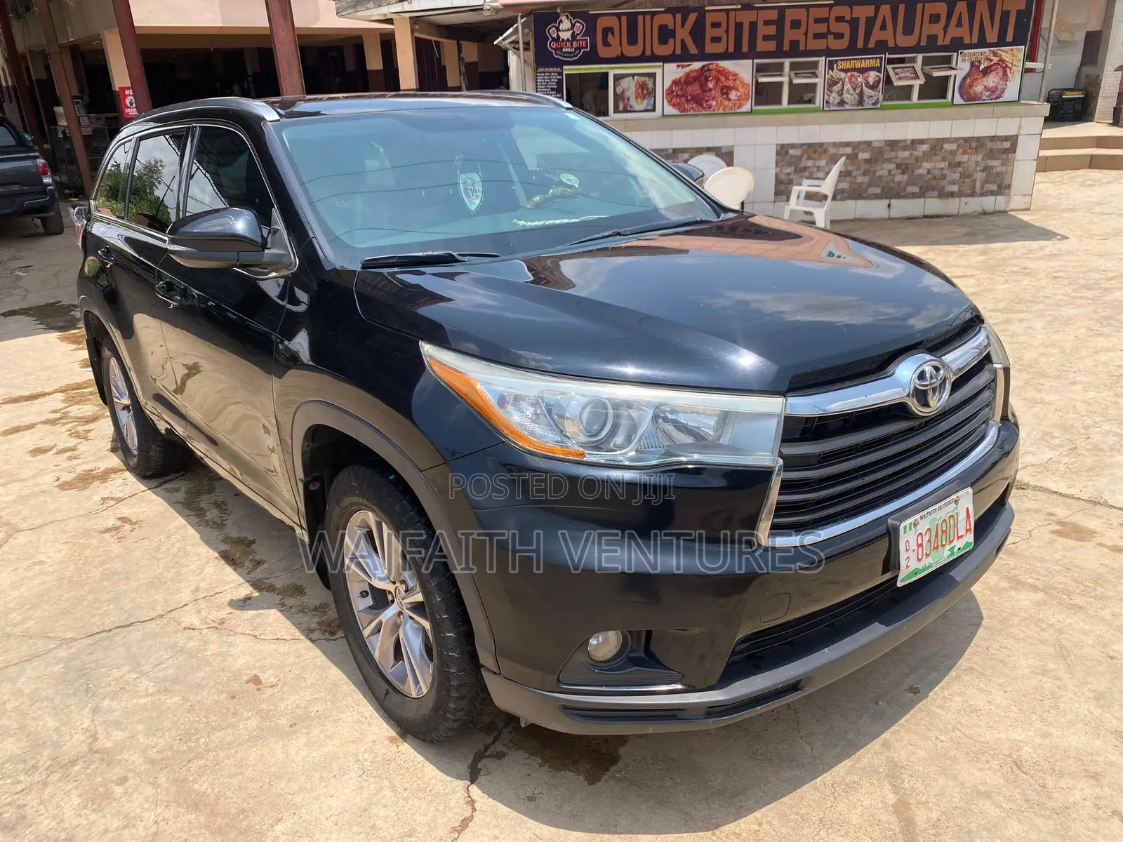 Toyota Highlander Limited 4dr SUV AWD (3.5L 6cyl 6A) 2015 Black