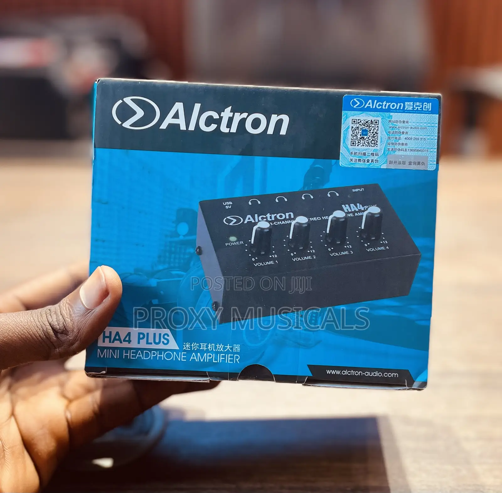 Alctron Headphone Amplifier HA4 Plus
