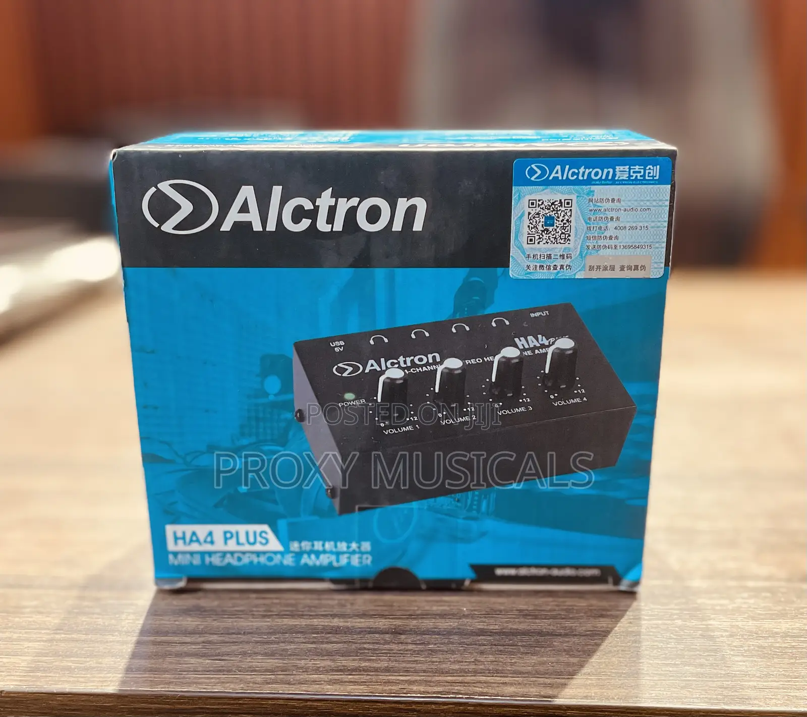 Alctron Headphone Amplifier HA4 Plus