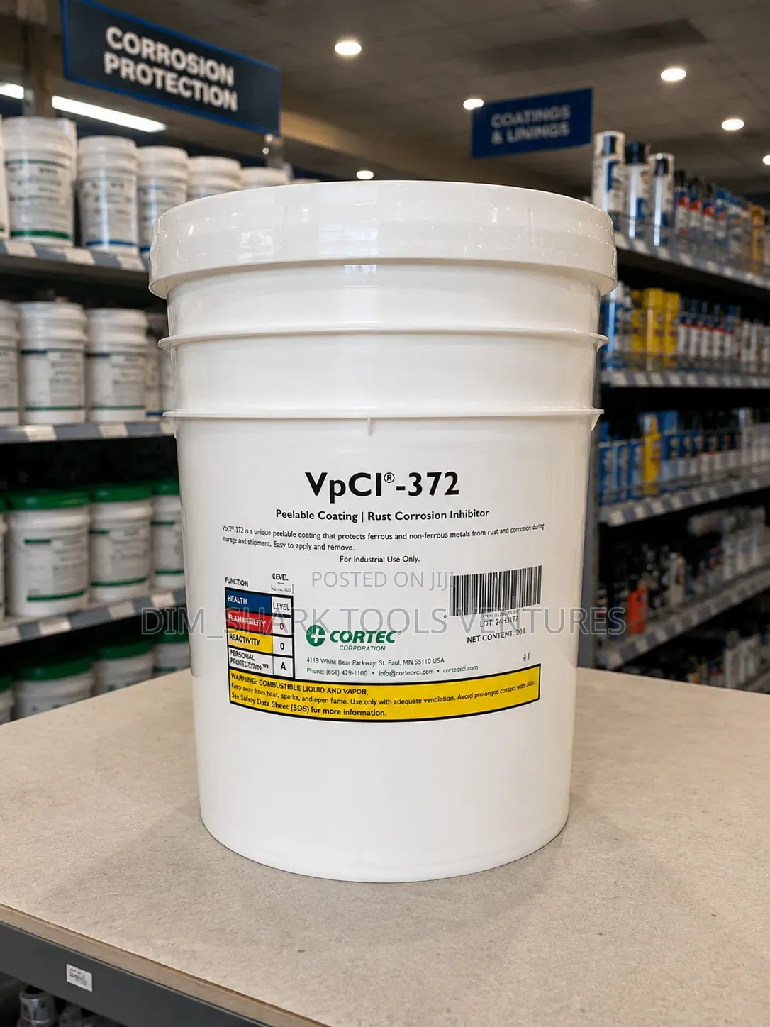 20-Liter Pail of Cortec VpCI-372 Peelable Coating