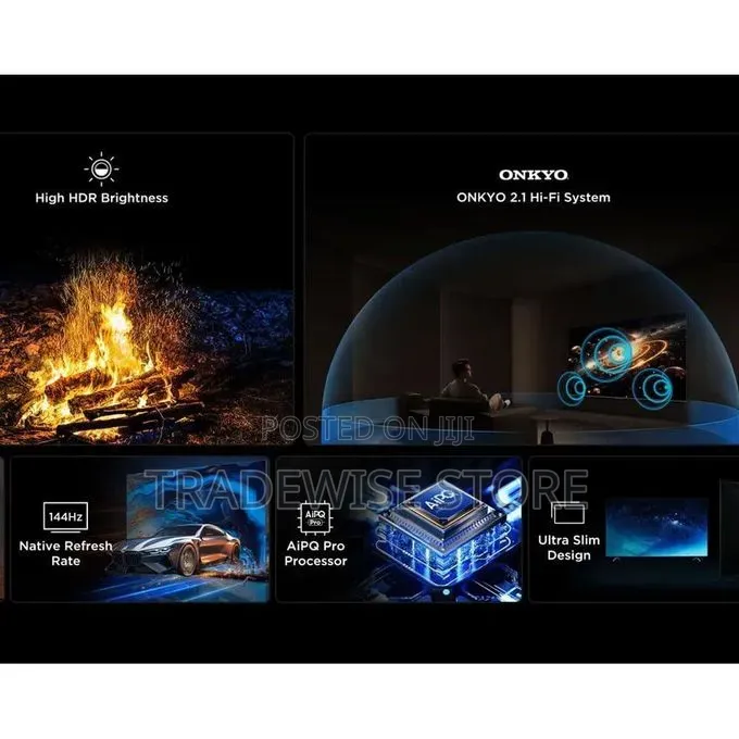 TCL 65′′ Inch QD-MiniLED Google TV (65C6K)