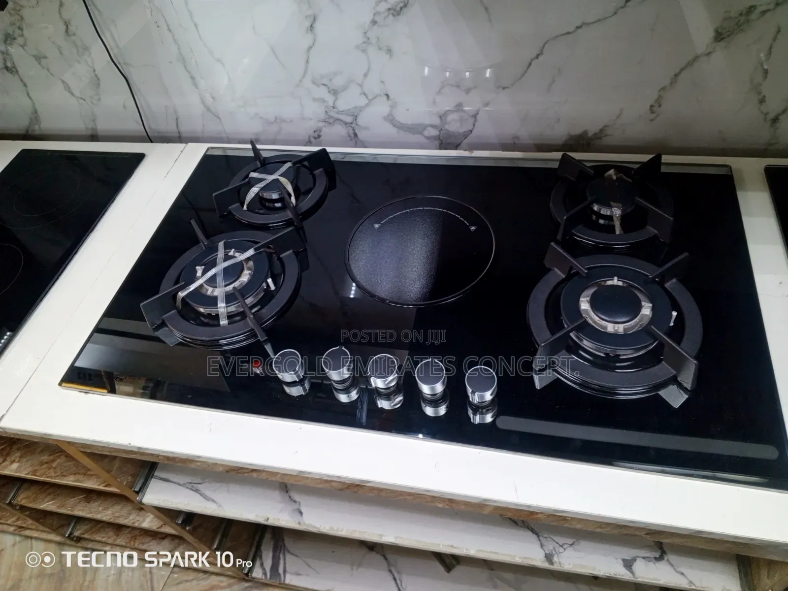 4 Gas by 1 Electric Built in Cooker Hob