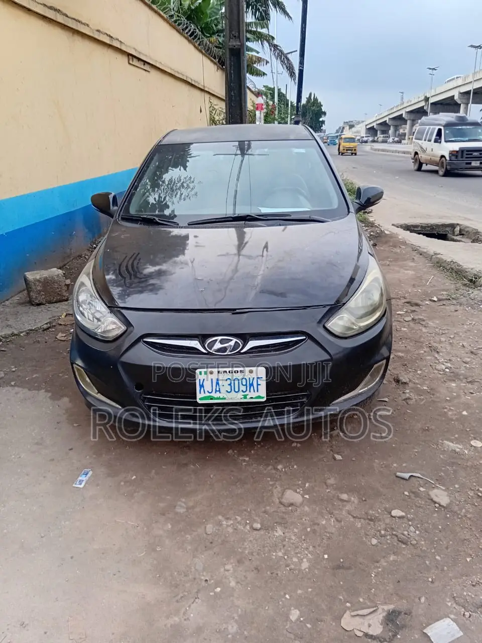 Hyundai Accent GLS 4dr Sedan (1.6L 4cyl 6A) 2014 Black