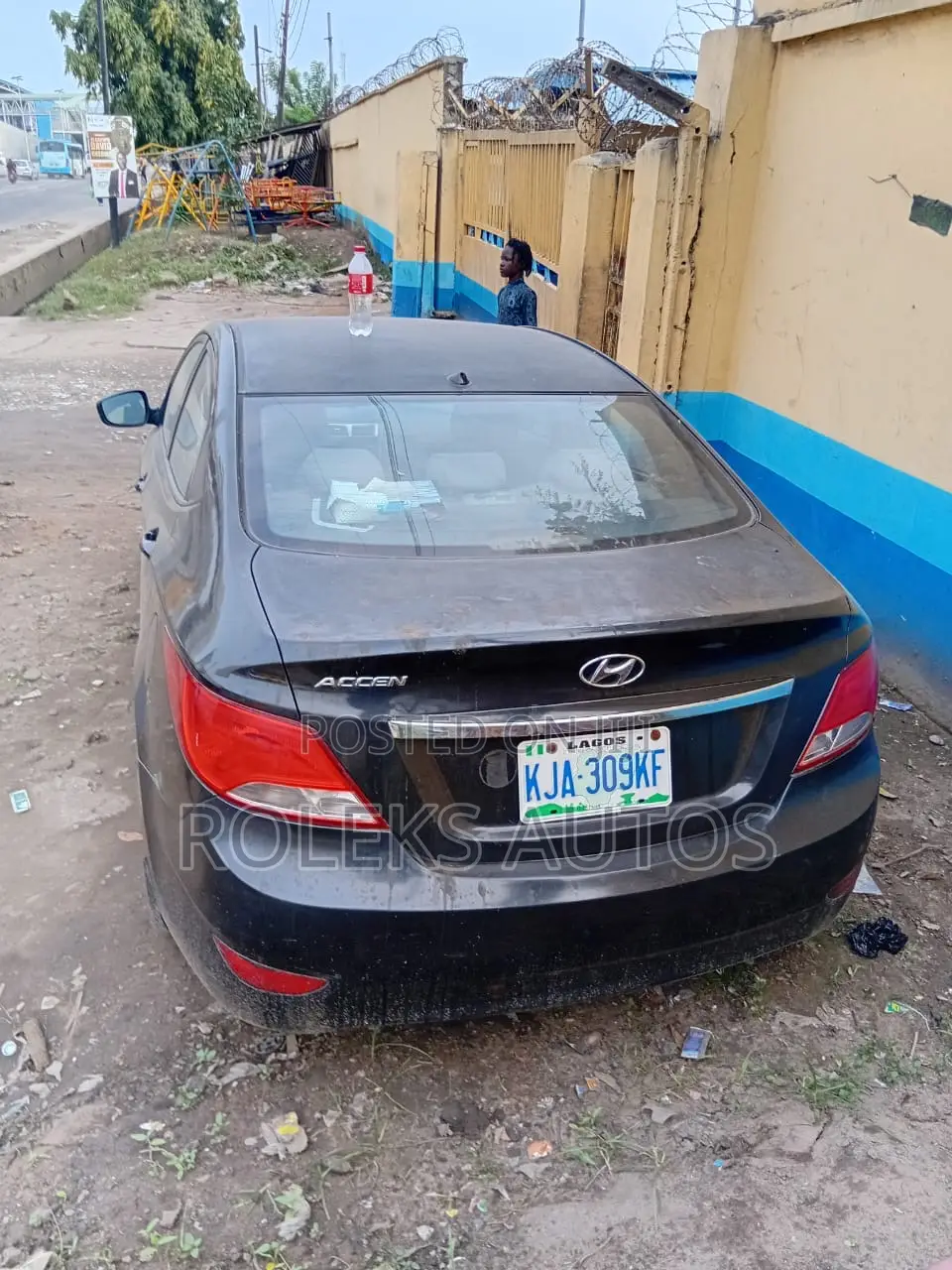 Hyundai Accent GLS 4dr Sedan (1.6L 4cyl 6A) 2014 Black