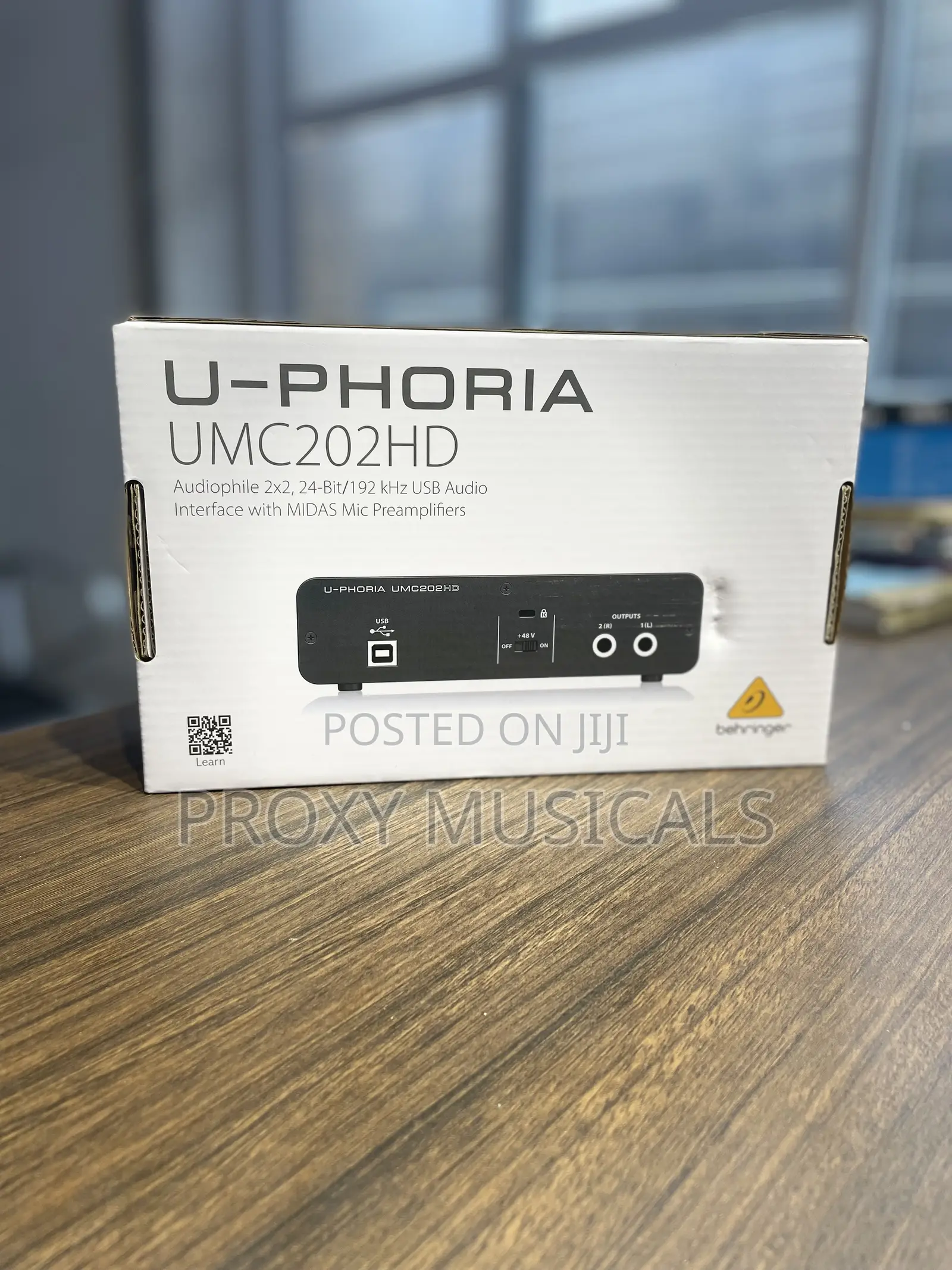 U-Phoria UMC202HD Audio Interface Soundcard
