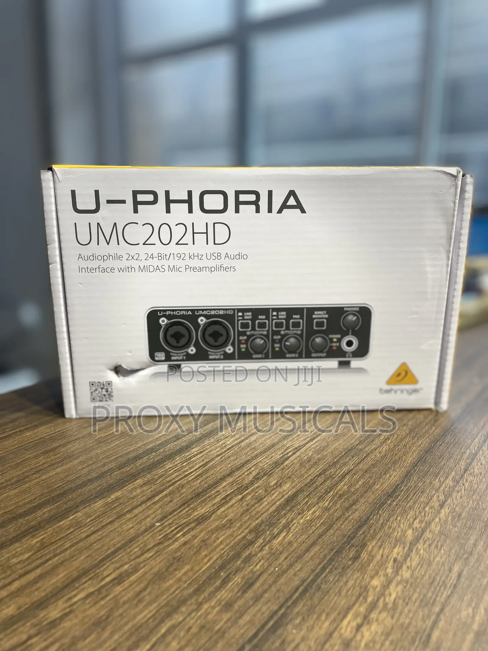 U-Phoria UMC202HD Audio Interface Soundcard