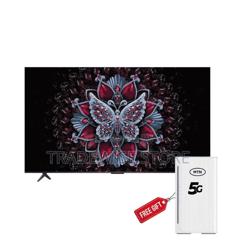 TCL 85′′ Inch QD-Mini LED TV (85C6K) + Free MTN 5G Router