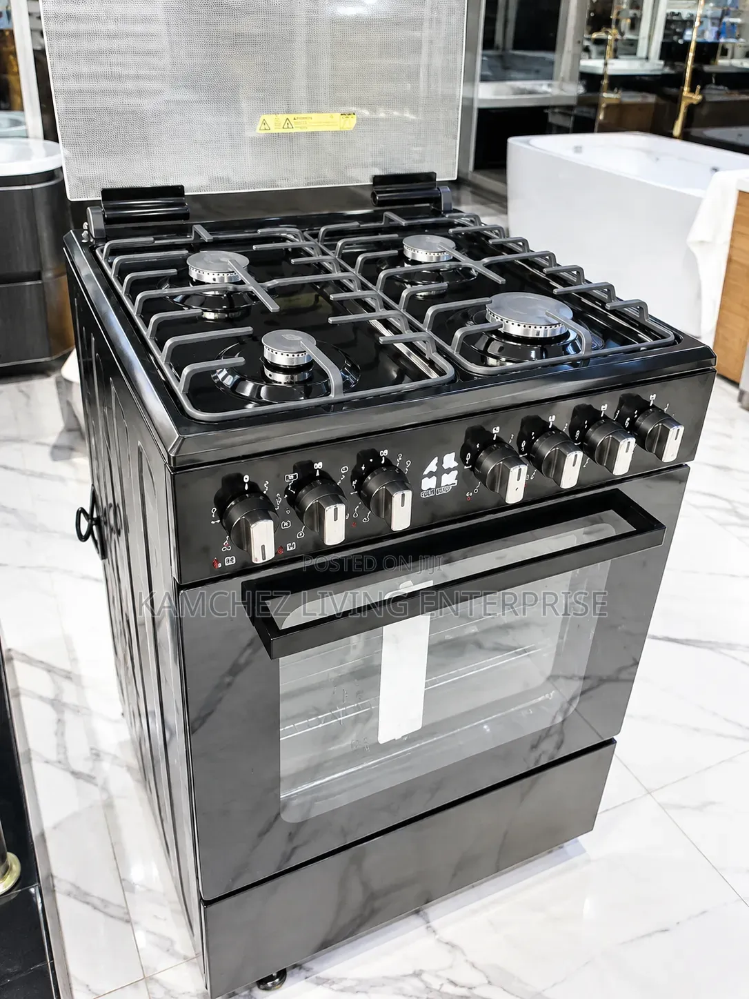 Premium 4burner Standing Gas Cooker With Oven