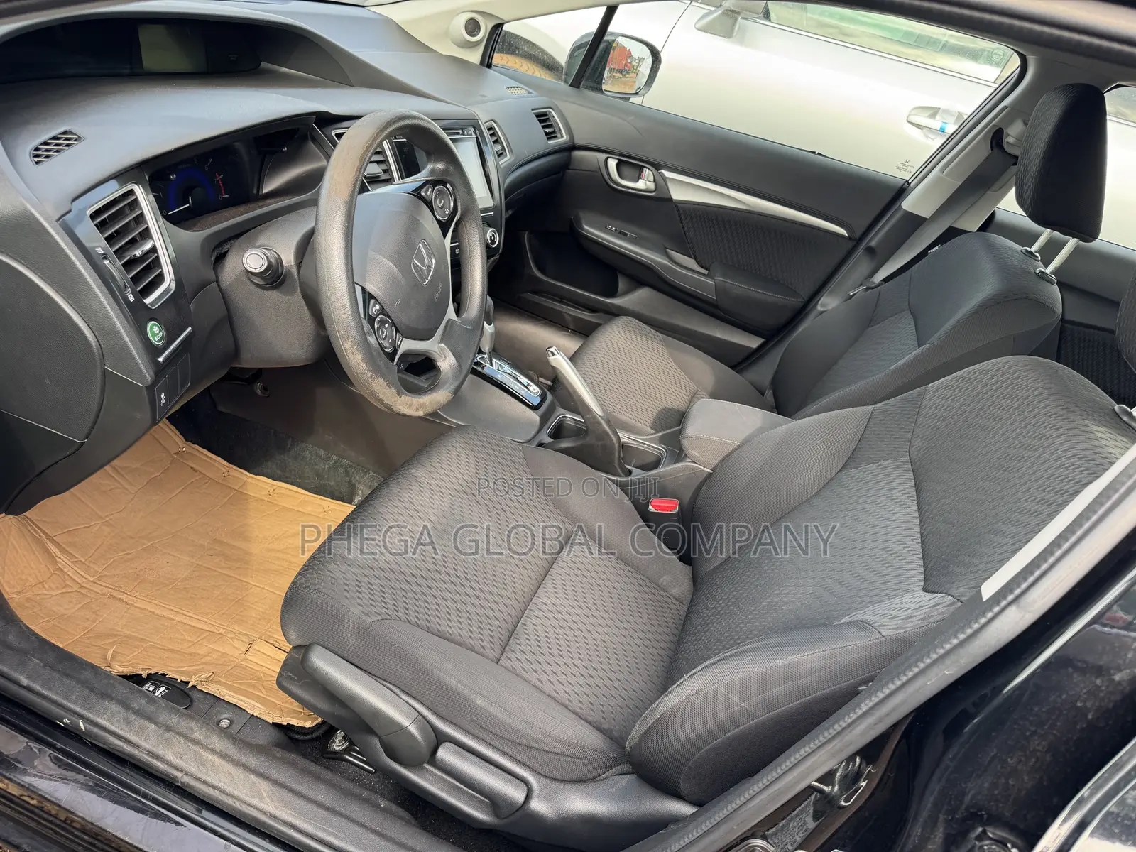 Honda Civic EX-L 4dr Sedan w/Nav (1.8L 4cyl CVT) 2014 Black