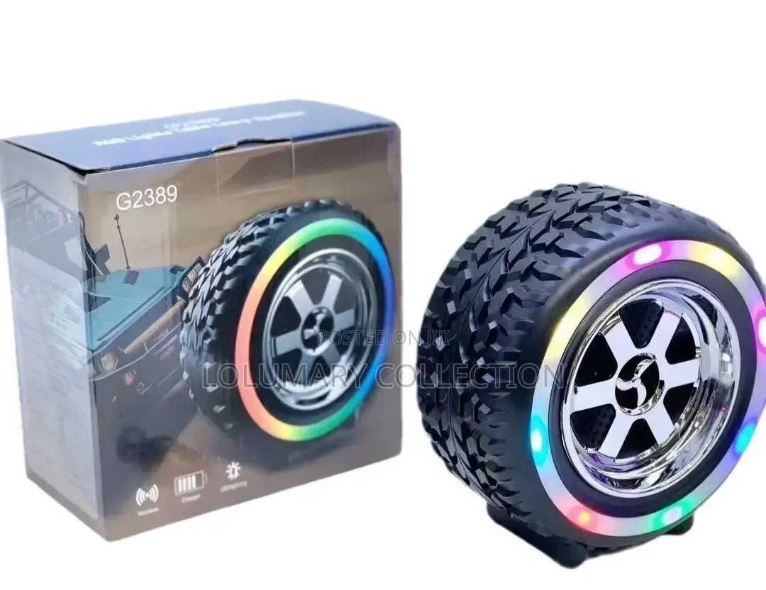 Car Wireless Bluetooth Speaker Wireless Speaker Car Wheel