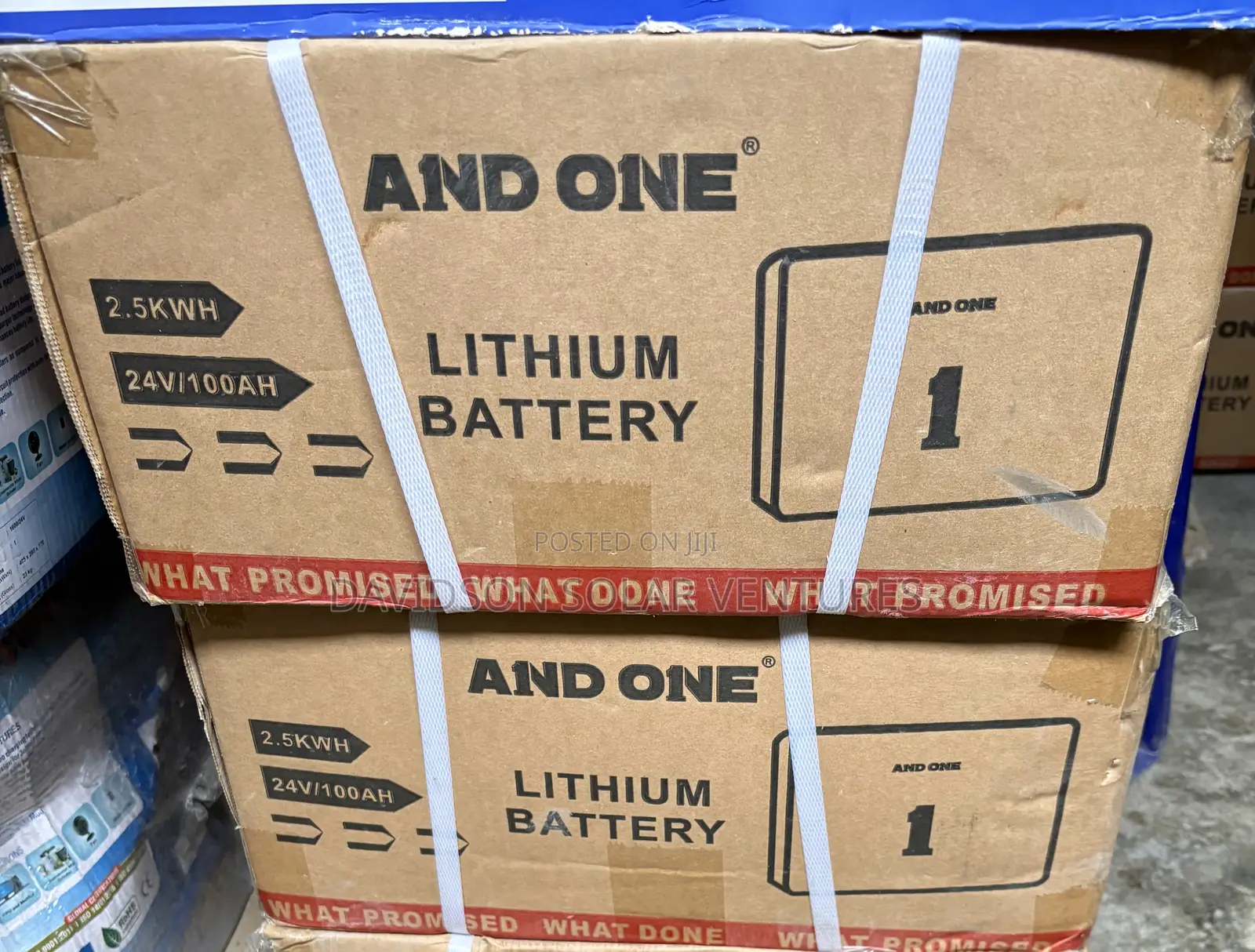 24v 2.5kwh AND ONE Lithium Ion Battery