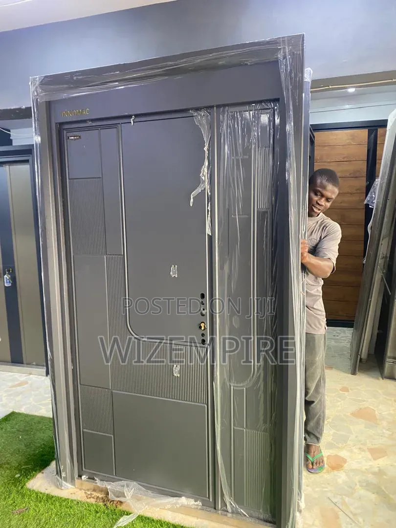 Main Entrance Security German Decorative Doors Available