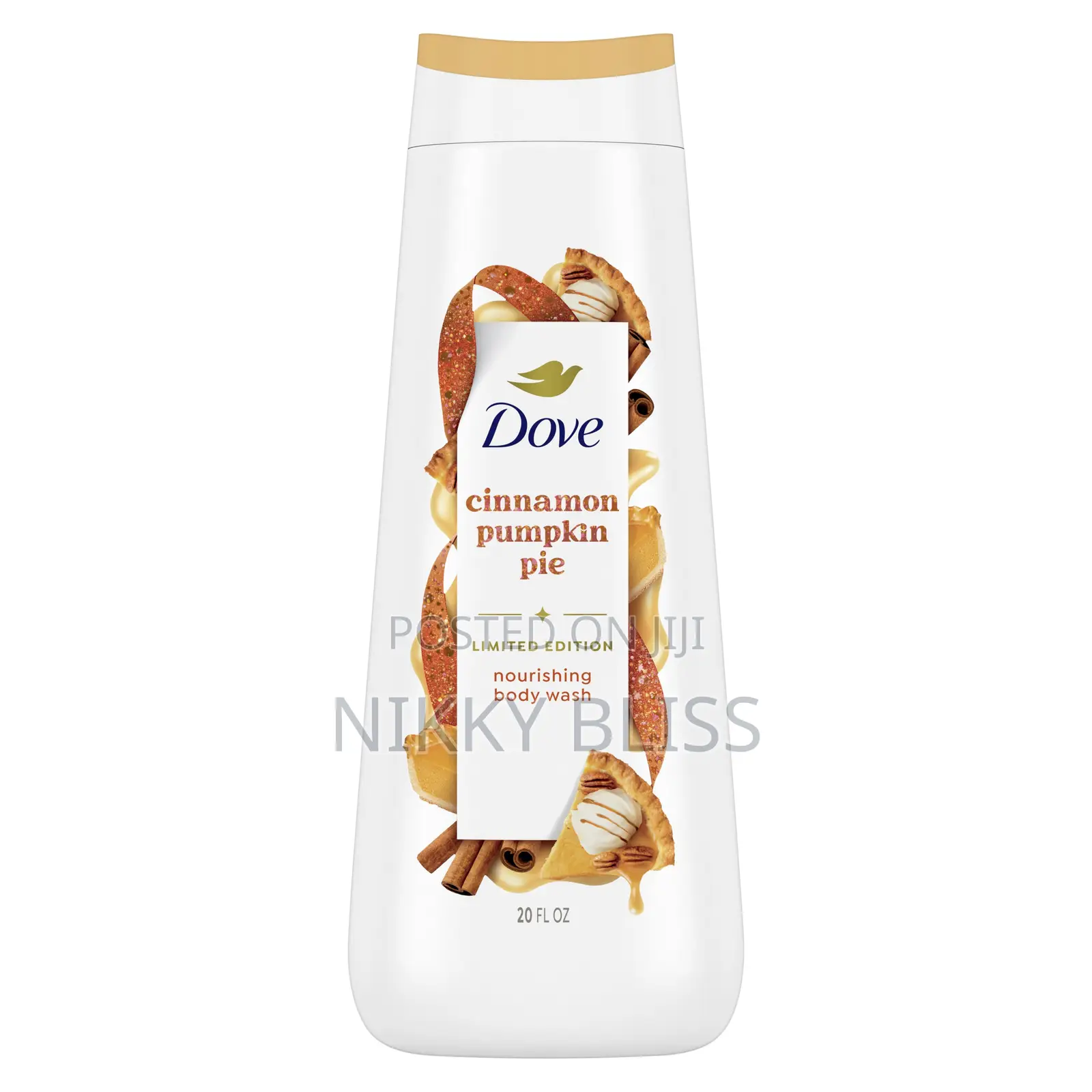 Dove Limited Edition Body Wash CINNAMON PUMPKIN PIE 20 Fl Oz