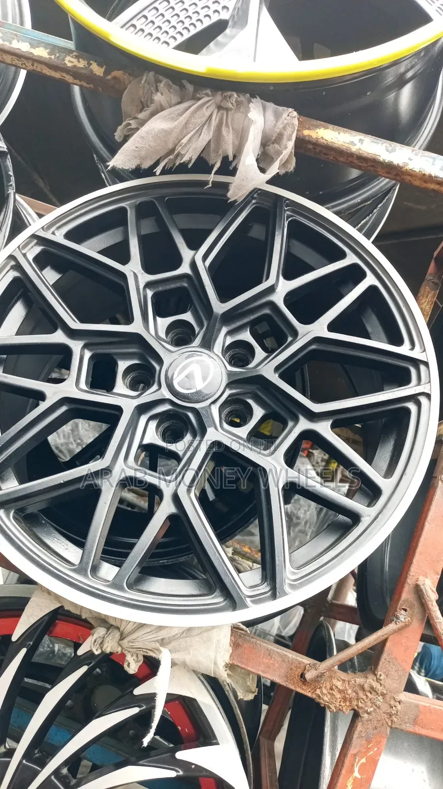17 Rim Pure Black for Camry , Lexus ,Honda' Cars