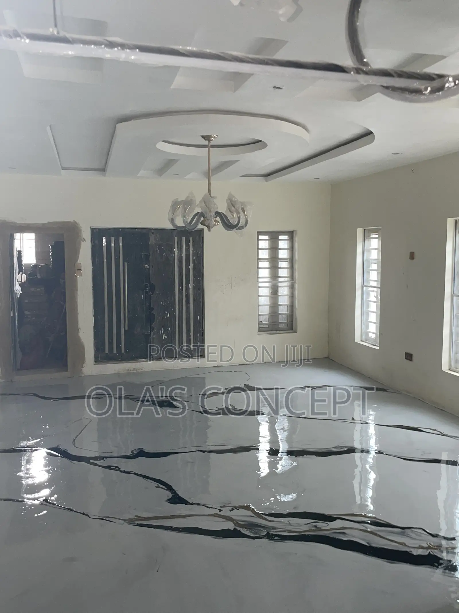 Selflevel Metallic Epoxy Flooring